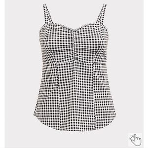 NWT TORRID GINGHAM CAMI SIZE 2X